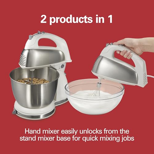 Classic Stand and Hand Mixer (White / 290 Watts Peak Power)