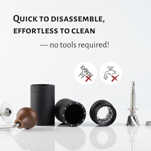 X Ultra Manual Coffee Grinder (Black)