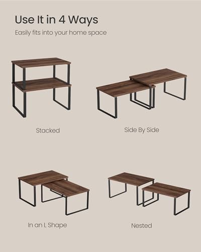 Cabinet Organizer Shelf (2 Count)