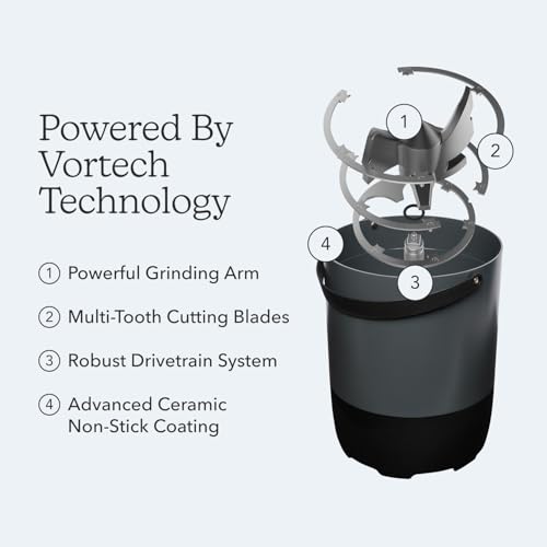 Eco 5 Award Winning Kitchen Food Recycler (Gray)