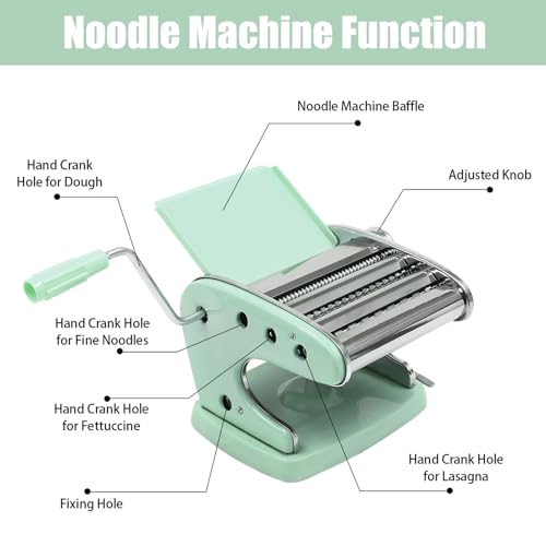 Pasta Maker Machine (Green pasta maker)