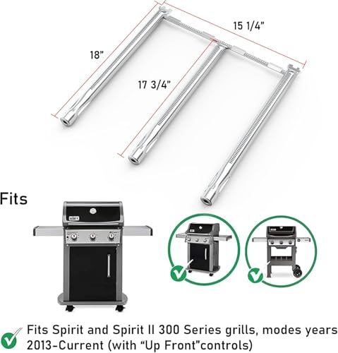 Grill Parts for Weber Spirit E310 (17.5" x 23.8" -7638 7636 69787 Spirit 300)