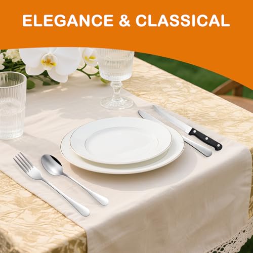 49 Piece Silverware Set with Organizer (49 Pcs)