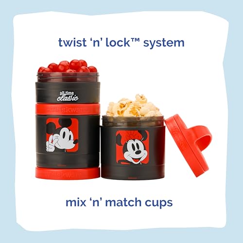 Mickey & Minnie Snack Containers (Disney / All Time Classic)