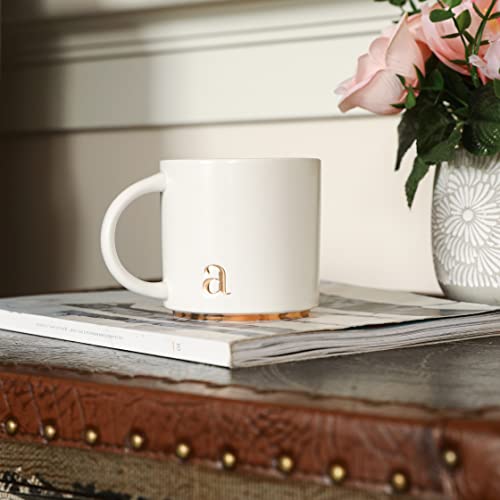 Ceramic Coffee Mug (gold-a)