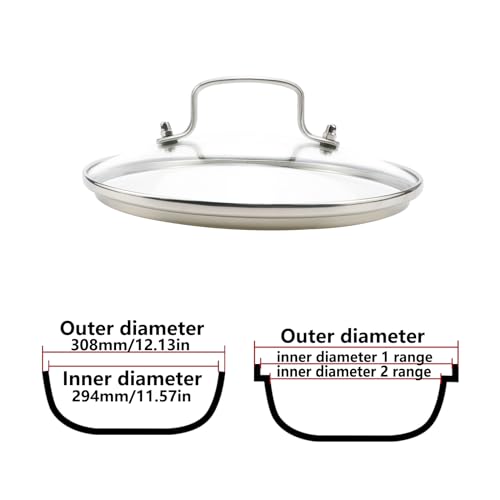 Tempered Glass Lid (12")