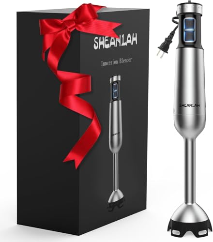 1000W Powerful Immersion Blender handheld (Black)