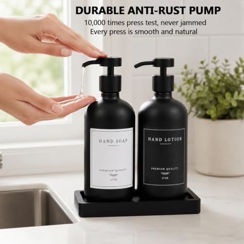 Black Soap Dispenser (2 Count)
