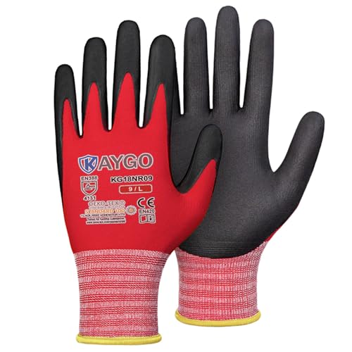Safety Work Gloves (3 Count)