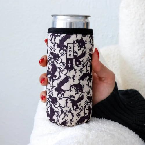 CanSok Sleeve for Beer & Soda Insulated Neoprene Cover (Monkey Business / 12oz Can Sleeve)