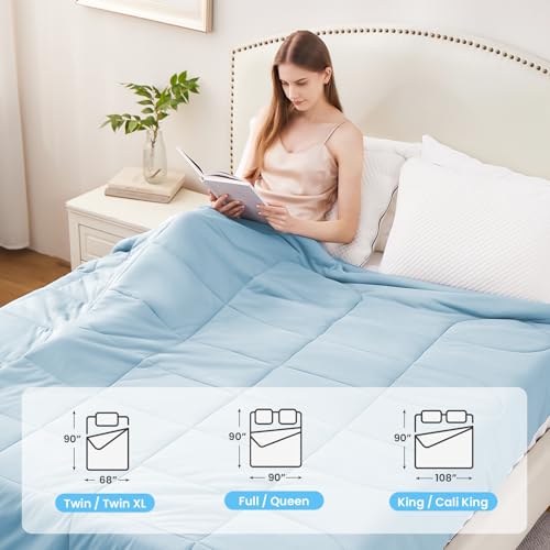 Cooling Comforter King Size (Cool Blue / Cooling King（90*108）)