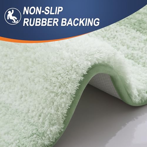 Bathroom Runner Rug 54x24 (54" X 24" / Sage Green)