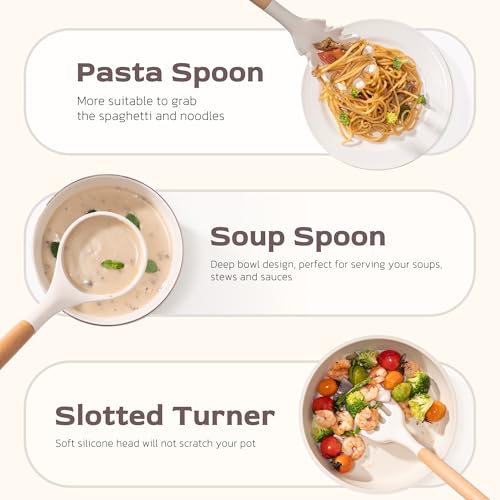 Kitchen Utensils set (Cream)
