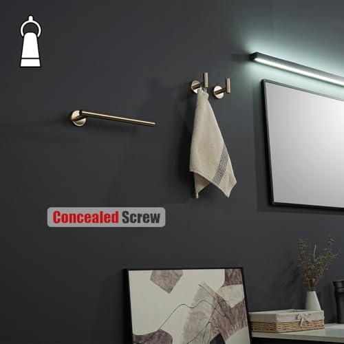 10 Inch Hand Towel Holder Towel Ring Champagne Bronze (9 Inch / Champagne Bronze)