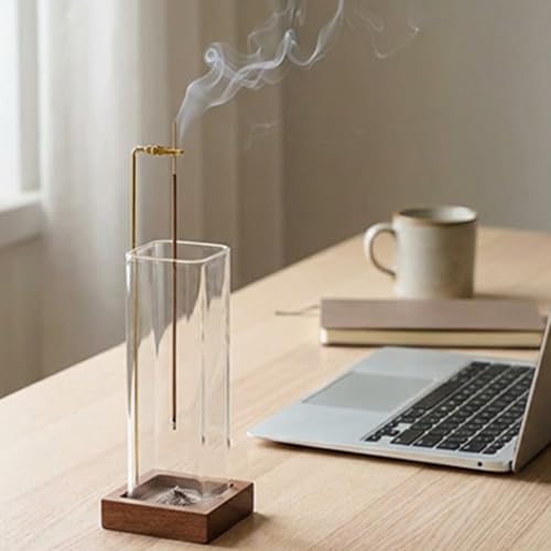 Incense Holder (2 Pcs Wooden Square)