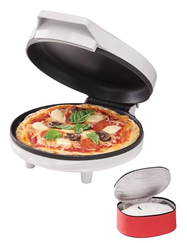 8 Inch Travel Pizza Maker Plus (White / Travel Size)