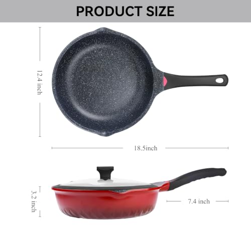 11Inch 5QT Nonstick Skillet