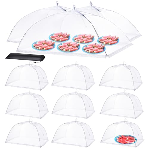 Food Covers for Outside Mesh (12 PACK (3*XXL+9*L))