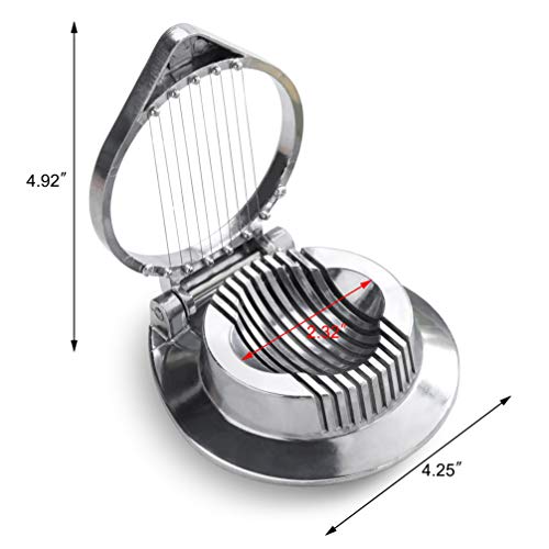 Commercial Grade Aluminum Egg Slicer