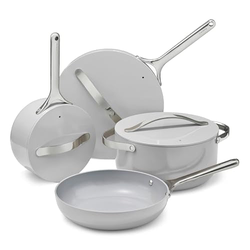 12-Piece Non-Stick Ceramic Cookware Set (Gray / 12pc Set)