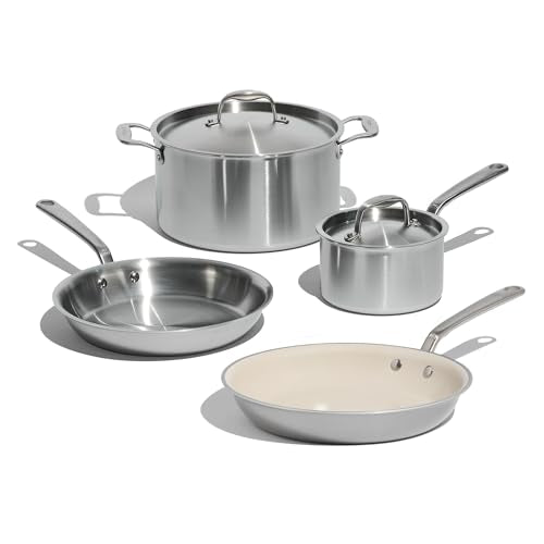 Cookware 6 Pc Stainless Steel Cookware Set (Silver)
