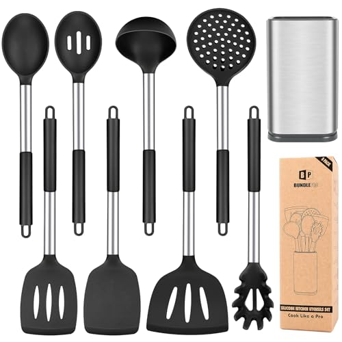 Silicone Kitchen Utensils Set (8 Count)