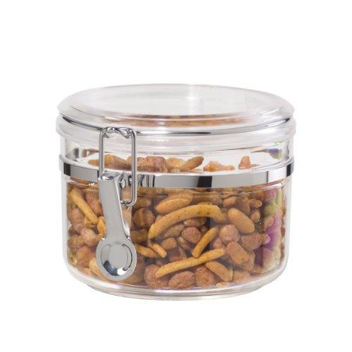 Clear Canister with Clamp Lid (28-Fluid Ounce / Canister)