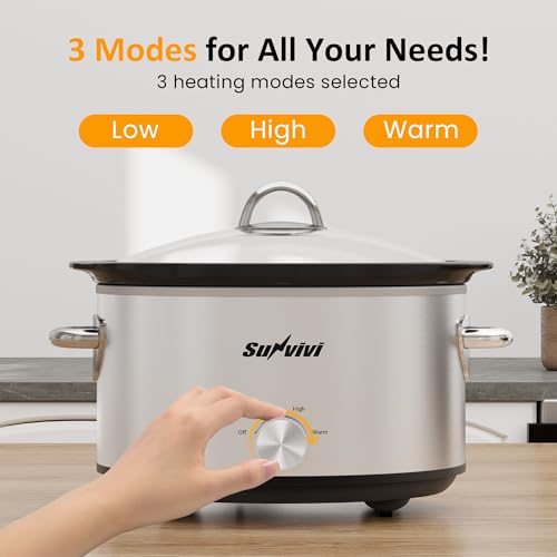 Small Slow Cooker 4QT