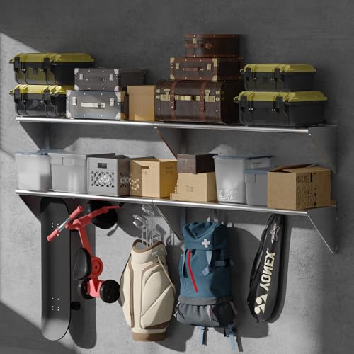 Stainless Steel Shelf 2 Pack 12"x48" (2 Piece Set / 12"x48")