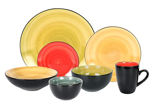 HomeVss Stoneware Sonoma Dinnerware Set