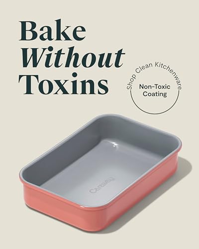 Non Stick 9" x 6.5" Small Rectangle Baking Pan Duo (2 Count)