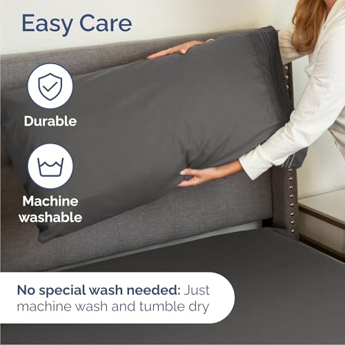 Cal King Size 4 Piece Sheet Set (07 - Charcoal / California King)