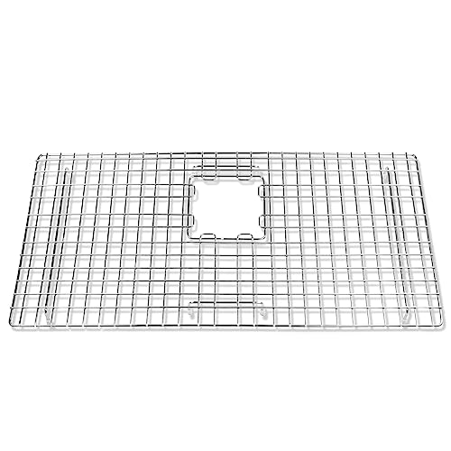 SinkSense Alder Stainless Steel 27.5" x 14" Kitchen Sink Bottom Grid (Stainless Steel)
