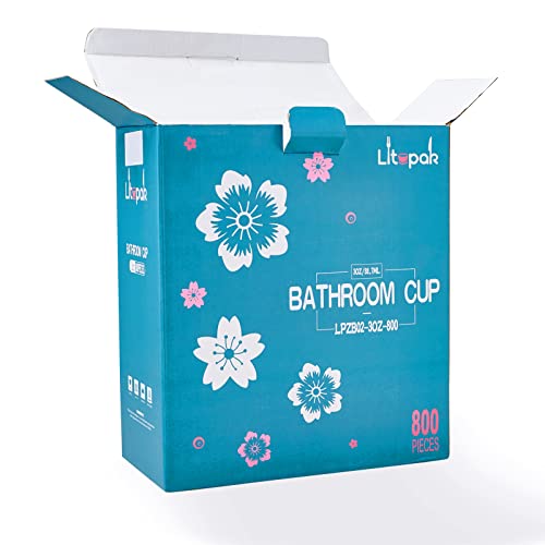 800 Pack 3 oz Paper Cups (800 Count (Pack of 1))