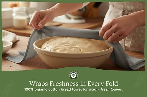 Gray Flour Sack Tea Towels (Gray)