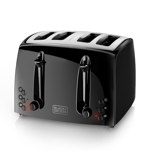4 Slice Toaster with Extra (Black)