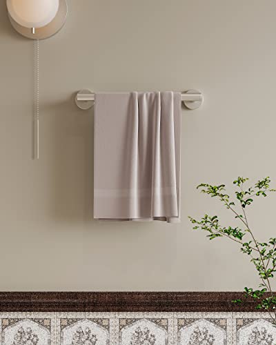 12 Inches Brushed Towel Bar for Bathroom Kitchen Hand Towel Holder Dish Cloths Hanger SUS304 Stainless Steel RUSTPROOF Wall Mount (Brushed Grey / 10 inch(Center to Center))
