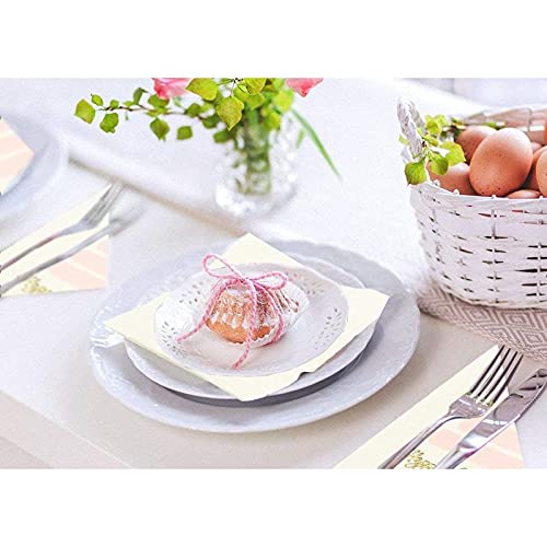 50 Pack Happy Birthday Cocktail Napkins for Women with Gold Foil Accents (50 Pack)