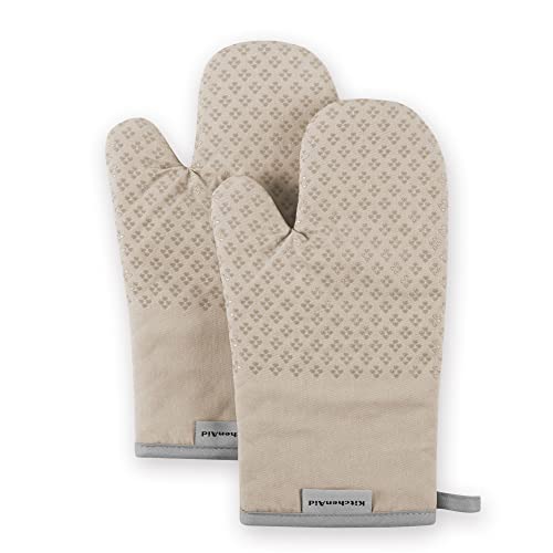 Asteroid Oven Mitt Set (7"x12.5" / Milkshake Tan)