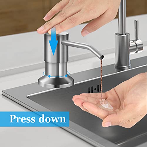 Soap Dispenser for Kitchen Sink and Extension Tube Kit