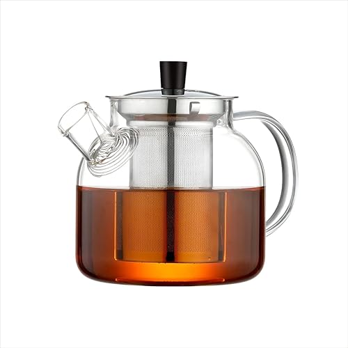Glass Teapot with Removable Infuser (Style 1-800ML)