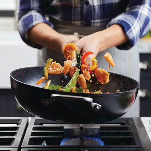 Hard Anodized Nonstick Stir Fry Pan (Wok (12.25"))