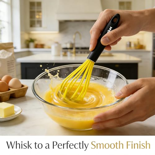 Silicone Balloon Whisk (9+11+12 inch / 3 Pcs Multicolor)