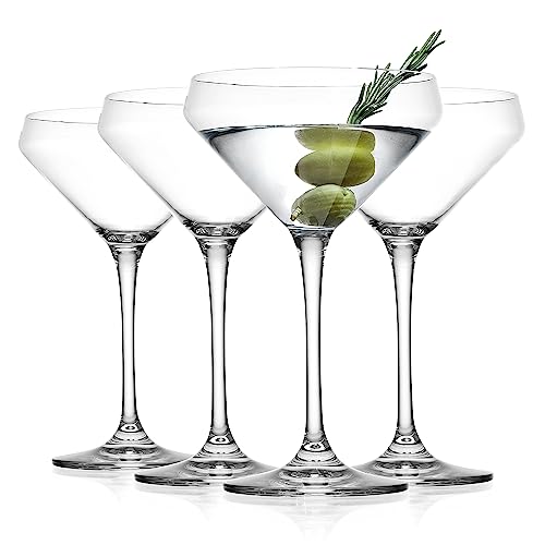 Martini Glasses Set of 4 Cocktail Glasses (4 Count)