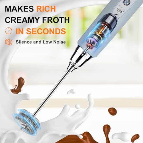 Rechargeable Milk Frother for Coffee