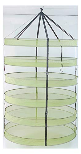 Herb Drying Rack 3 ft Hanging Dry Net 36 Inch for Curing Hydroponic Herb Vegetable Fruit Flower
