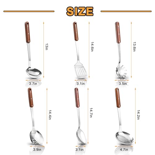 Stainless Steel Cooking Utensils Set (Sliver / Cooking utensils-D)