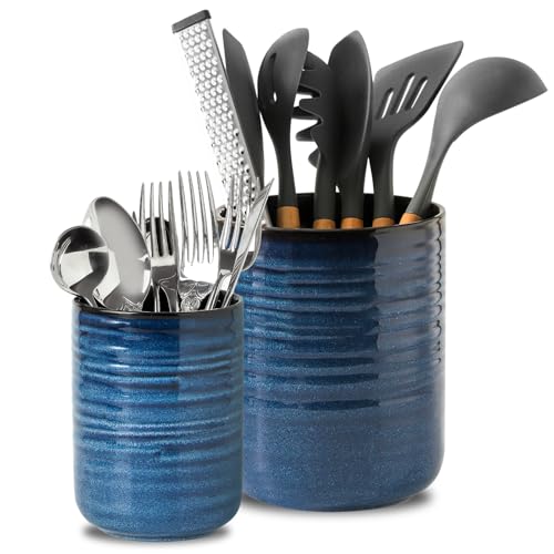 Utensil Holder (Navy(2 Packs))