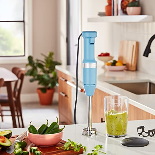 Variable Speed Corded Hand Blender (Blue Velvet)