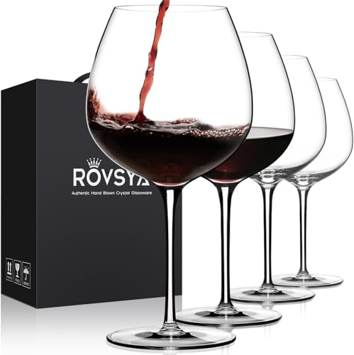 Wine Glasses Set (Set of 4-23.5oz)